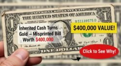 Inherited Cash Turns Gold – Misprinted Bill Worth $400,000